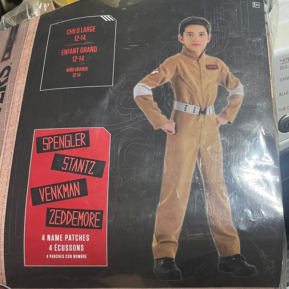 Kids Ghostbusters Costume - Tan